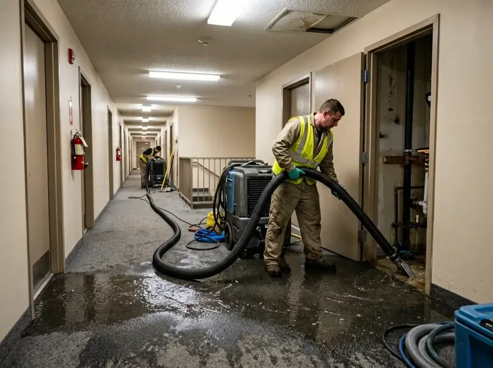 multi-unit-apartment-hallway-f-005 — frequently asked questions, Emergency Burst Pipe Water Extraction & Removal in Niles, MI
